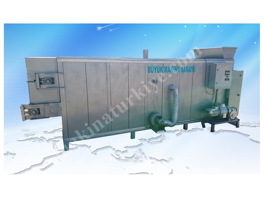 600x120x220 Cm Hair Band System Fertilizer Heat Treatment Machine