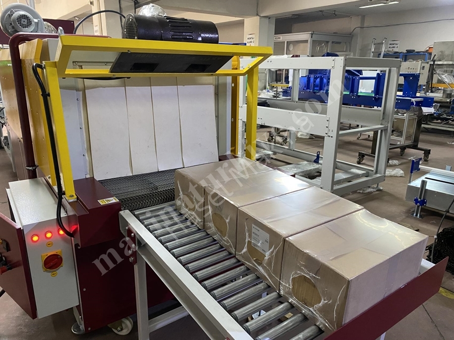 12 Paket/Dakika Yandan Beslemeli Shrink Ambalaj Makinesi