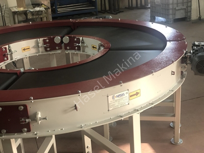 180 Derece Dönüşlü Pvc Rulolu Konveyör - 5