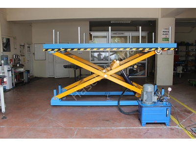 1000 X 2000 Mm Tek Makaslı Endüstriyel Lift Sistemleri - 7