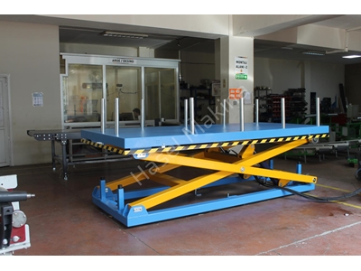 1000 X 2000 Mm Tek Makaslı Endüstriyel Lift Sistemleri - 4