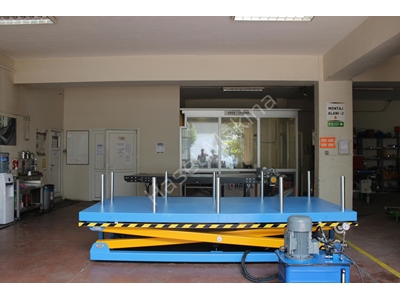 1000 X 2000 Mm Tek Makaslı Endüstriyel Lift Sistemleri - 5