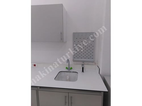 160x360x90 cm (12mm) Stainless Steel Laboratory Bench Systems