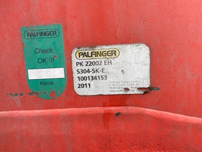 Palfinger 16 Metre - 4450 Kg - 5 Hidrolik Bomlu Mobil Vinç - 10