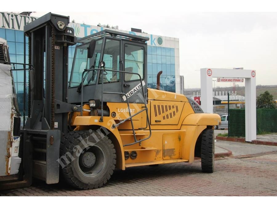 3.5 Metre 16 Ton Asansörlü Dizel Forklift