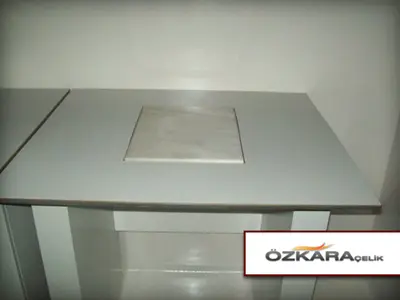 Table de pesée de laboratoire de 75x100 cm
