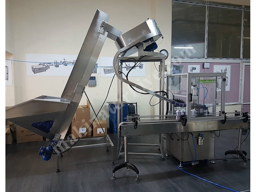 60 Adet/Dakika Otomatik Aerosol Dolum Makinesi