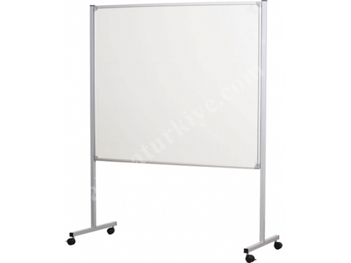 120X240 Cm Aluminum Framed Wheeled Stand Writing Board