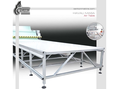 Table de sérigraphie de tissu de type pneumatique Sankon - 0