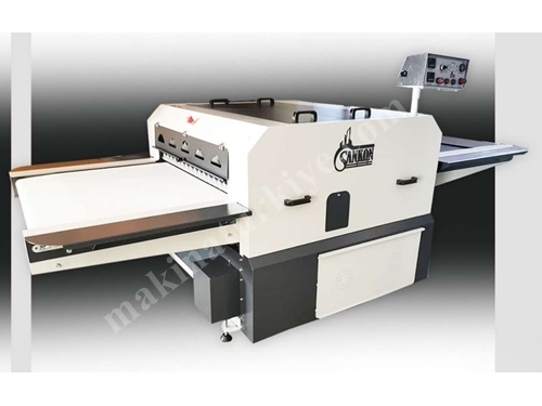 Presse cylindrique pour coller les bords des tissus de 140 X 360 cm