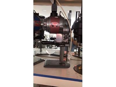 POWERMATIC 3 (8 Zoll) Gerade Messer roter Kopf Stoffschneidemaschine - 0