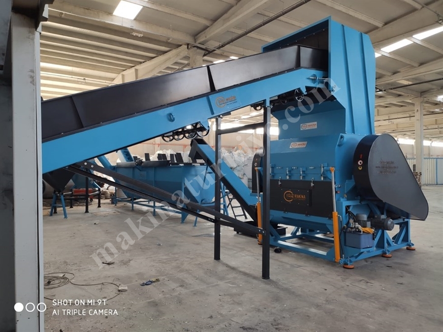 5000 Kg / Saat Plastik Kırma Makinası