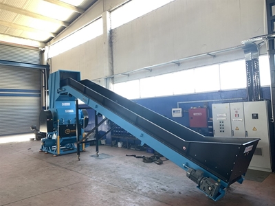 5000 Kg / Saat Plastik Kırma Makinası - 4