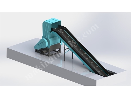 5000 Kg / Saat Plastik Kırma Makinası