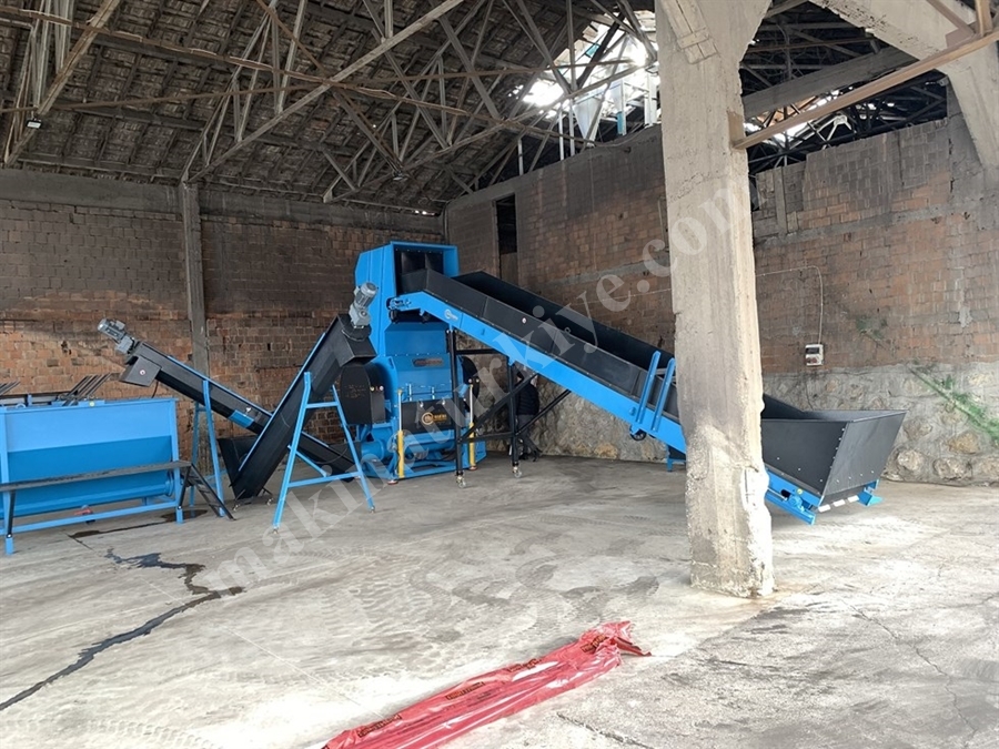 5000 Kg / Saat Plastik Kırma Makinası