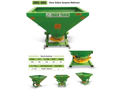400 Liter Square Fertilizer Spreader Machine