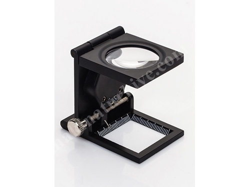 Fabric Loop Foldable Illuminated Magnifying Glass Lens