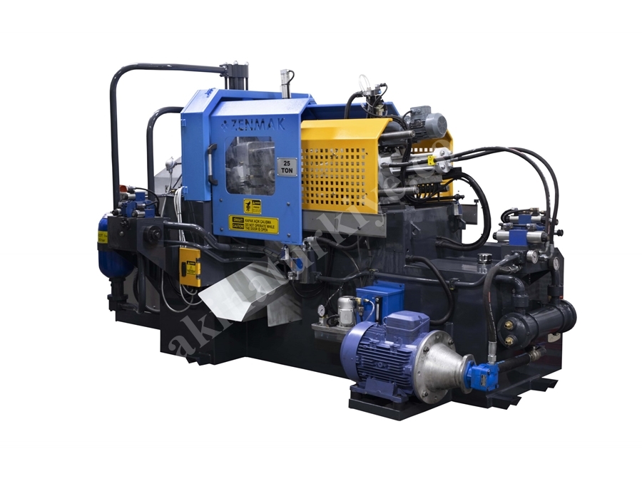 25 Ton Sıcak Kamara Metal Enjeksiyon Makinası