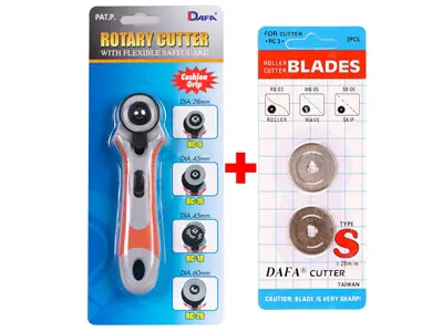 28mm Replacement Straight Blade Rotary Cutter Fabric Cutter