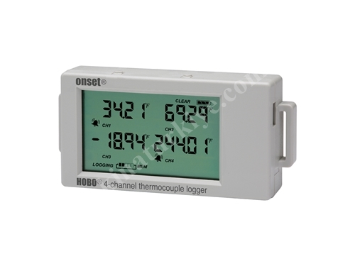 4 Kanallı Termokupl Datalogger