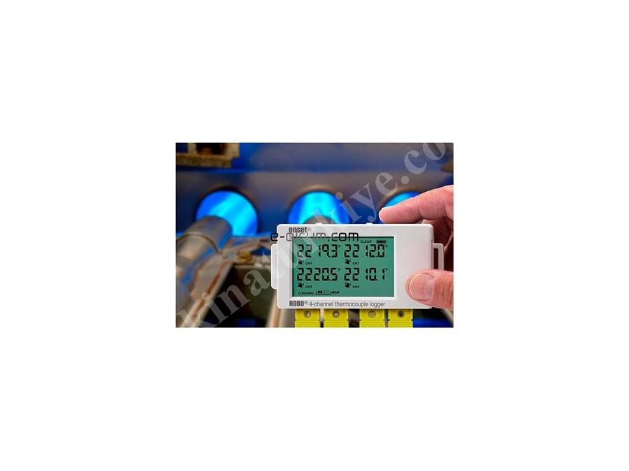 4 Kanallı Termokupl Datalogger