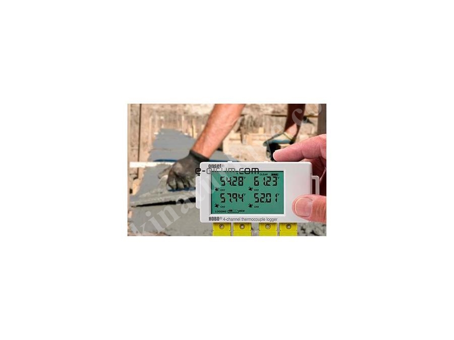 4 Kanallı Termokupl Datalogger