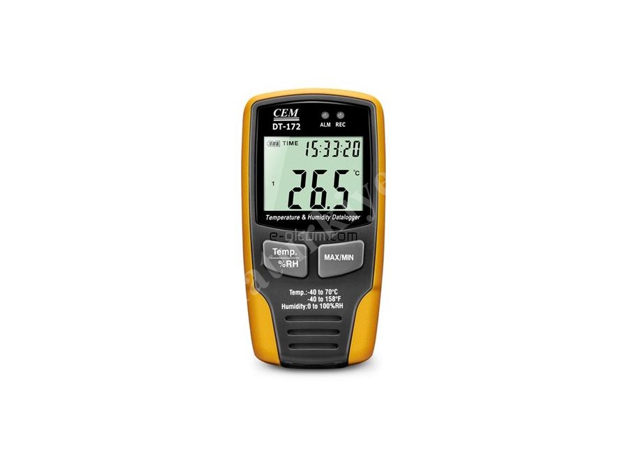 DT 172 Sıcaklık ve Nem Kayıt Datalogger