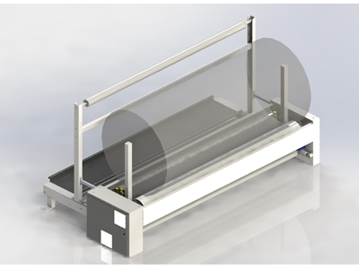 Tezgah Önü Kumaş Top Sarma Makinası - 2