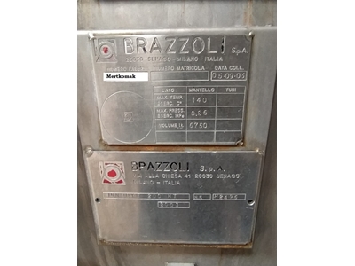 Brazzoli Marka Ht Kumaş Kumaş Boya Yıkama Makinası - 6