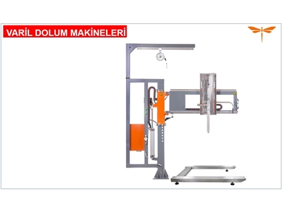 Dörtlü Varil ve IBC Tank Dolum Makinası - Asansörlü - 2