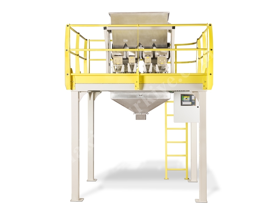 Yarı Otomatik Çuval Dolum Makinası Tek Kefe /10kg ~50kg 