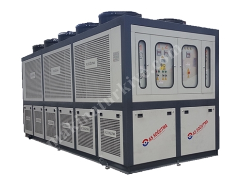 119,6 kW Pistonlu Kompresörlü Kondenserli Hava Soğutmalı Chiller 