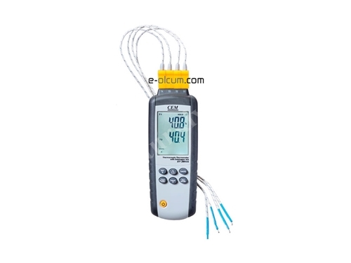 DT 3891G 4 Kanallı Sıcaklık Datalogger