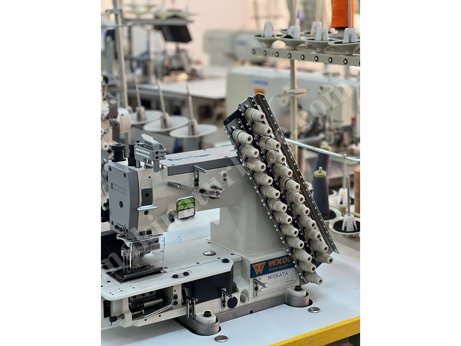 12 İğneli Lastik Şerit Makinesi