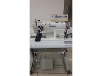 LH 3128 7 Automatic Thread Trimming Electronic Double Needle Sewing Machine - 0