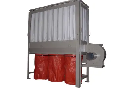 8000 M3 / hour Dust Extraction Machine