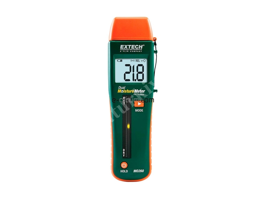 Extech MO260 Temaslı/Temassız Ahşap Beton Kağıt Nem Ölçer