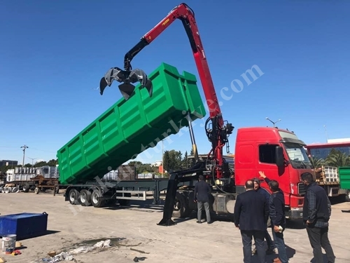 Hiab Jonsered 2490S 9.7 Metre Tomruk Hurda Vinç