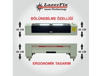 100W 70X100 Cm Laser Cutting Machine - 2