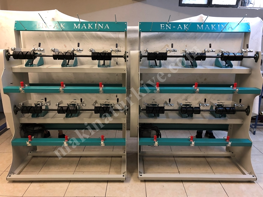6 İnç Tek Taraflı 2 Kat İplik Sarma Makinası