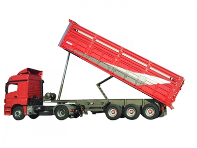 Tek Pistonlu Kapaklı Damper Dorse - 1