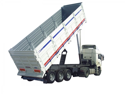 Tek Pistonlu Kapaklı Damper Dorse - 2