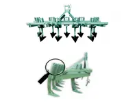 9'Lu Komple Kalın Yaylı Tip Kültivatör