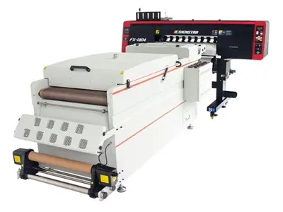 FX-0804 DTF Цифровая текстильная печатная машина
