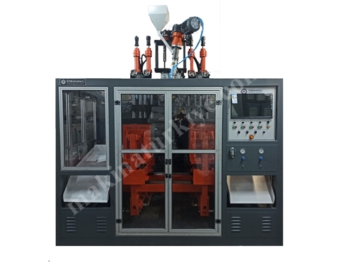 3 Litre Continuous Flow Plastic Injection Blow Molding Machine