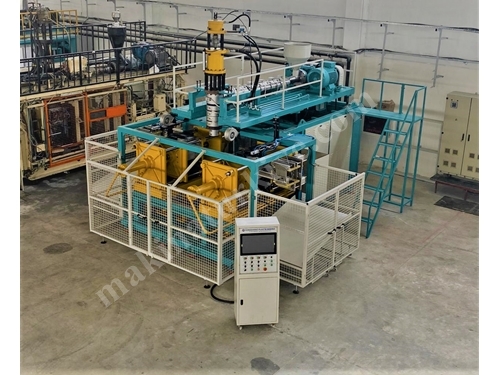 20 - 30 Litre Double Clamp Plastic Injection Blow Molding Machine