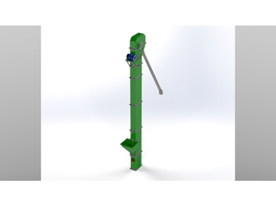 10 Meter (100 mm) Mobile Agricultural Elevator - 0