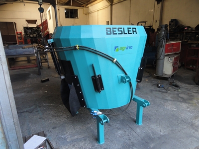 2.5 Metreküp Kapasite Dik Helezonlu Yem Karma Makinası - 2