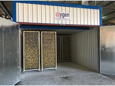 4 Ton Kapasite Meyve Sebze Kurutma Fırını
