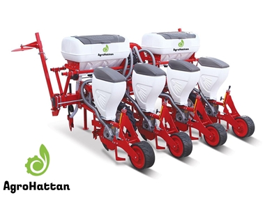 Semoir pneumatique de précision et mibzer à air comprimé à pied de hache - 1